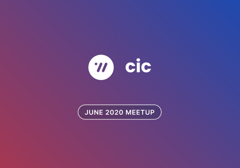 CIC 2020 Meetup